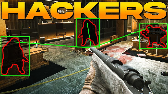 Escape From Tarkov boss ESP revealing a boss and his guards